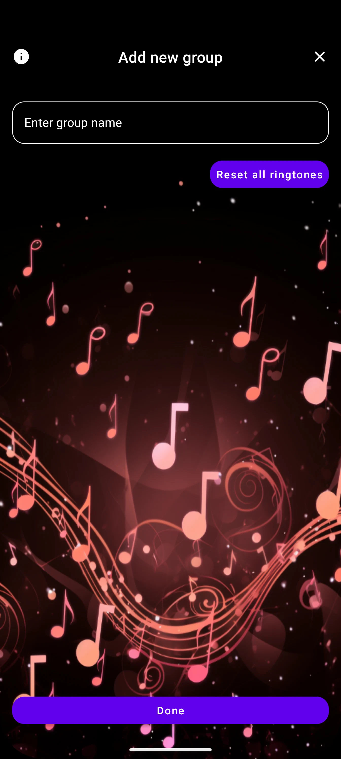Group Ringtone Setter screenshot